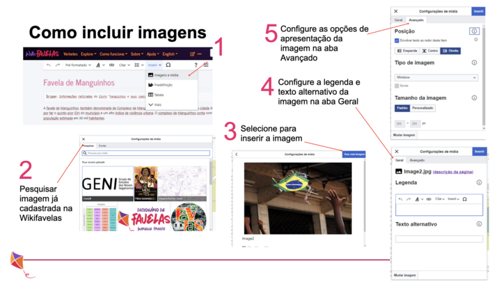 Como inserir imagens em 5 passos.